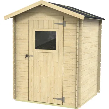 Zahradní domek Zahradní domek ALCE FLAVIA 146x130 cm, tl.16 mm (Domek na nářadí ze dřeva ALCE)
