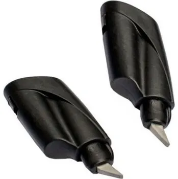 Běžkařská hole EXEL Suspension Tip BLACK, odpružené bodce na asfalt, k holím na kolečkové lyže