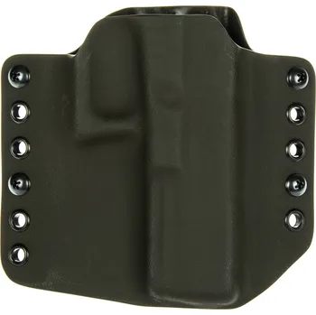 Příslušenství pro sportovní střelbu RH Holsters OWB - Glock 17/22/31 - vnější kydexové pouzdro - bez sweatguardu - olivová/olivová Pouzdro je pro: Pravák