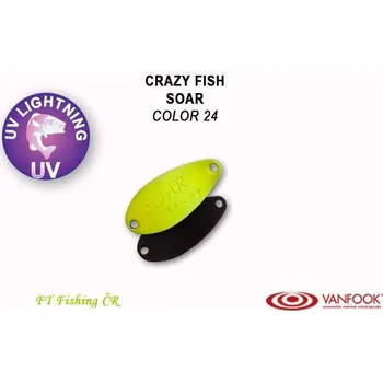 Umělá nástraha Plandavka Crazy Fish Soar 25mm 1,8g color 24