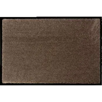 Rohožka Hnědá vnitřní čistící vstupní rohož FLOMA Glamour - 80 x 120 x 0,55 cm