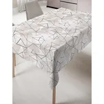 DekorTextil Ubrus s nešpinivou úpravou Diament - béžovohnědý ROZMĚR: 100 x 140 cm