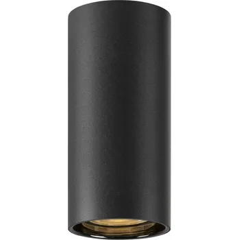 BIG WHITE (SLV) ASTO TUBE stropní přisazené svítidlo, válcové, max. 1x 10 W, černé 1006439