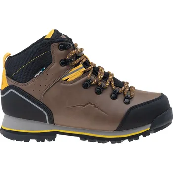 Chlapecké tenisky Dětské Vysoké boty ELBRUS TANER MID WP TEEN 4201-BROWN/BLK 36