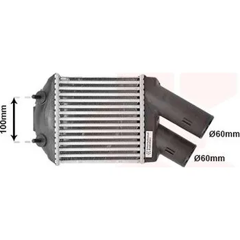 Chladič motoru Chladič turba VAN WEZEL 43004222