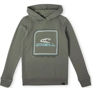 Chlapecká mikina Dětská Mikina O'NEILL CUBE HOODIE 4750021-16016 – Olivová 128