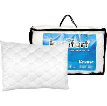 Polštář Vesna Polštář Komfort z dutého vlákna 70x90 cm se zipem
