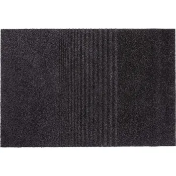Rohožka Antracitová vnitřní vstupní čistící zóna FLOMA Brush - 90 x 133 x 0,8 cm