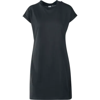 Dámské šaty Krátké šaty z Urban Classics - Dámské šaty Trutle s rozšířenými rameny - Ženy - černá