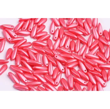 Korálek Koralky - jazýčky č. 377 (11x3 mm)