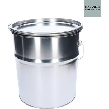 barva na kov Barva antikorozní polomatná na zinek 10 kg - achátová šedá