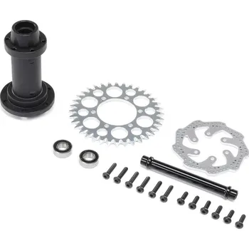 RC vybavení 1:4 Losi Promoto-MX Motorcycle: Náboj zadní kompletní, sada