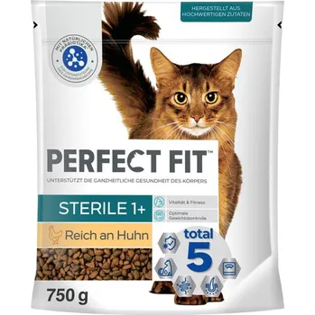 Krmivo pro kočku 750g Perfect Fit Sterile 1+ kuřecí