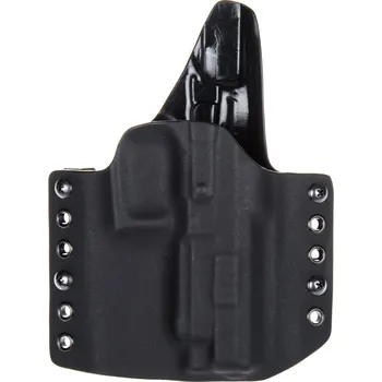Příslušenství pro sportovní střelbu RH Holsters OWB - Grand Power K100 - vnější kydexové pouzdro - plný sweatguard - černá/černá Pouzdro je pro: Levák