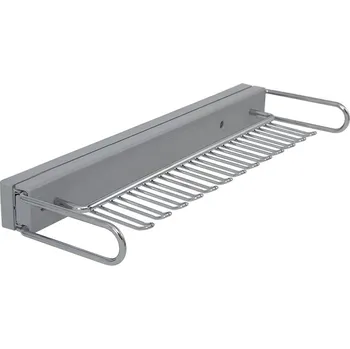 Nábytkové kování VIBO věšák na pásky a kravaty celovýsuv (VIBO věšák na pásky a kravaty celovýsuv)