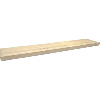 Konferenční stolek Odkládací přihrádka 120x20x2 cm dub masiv