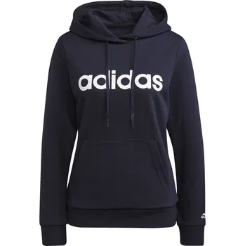 Dámská mikina Dámská Mikina ADIDAS W LIN FT HD H07797 – Tmavě modrá XL