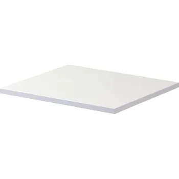 Koupelnový nábytek Deska pod umyvadlo bez výřezu Sanox Universal bílá 550 x 400 x 16 mm