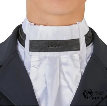 Jezdecké sako Plastron Busse -CAPRICE- - Bílá/Černá