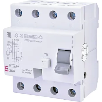 Proudový chránič 002062647 EFI-4 B+ 25/0,03 10kA Proudový chránič