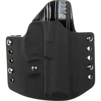 Příslušenství pro sportovní střelbu RH Holsters OWB - Heckler & Koch SFP9 - vnější kydexové pouzdro - poloviční sweatguard - ns - černá/černá Pouzdro je pro: Pravák