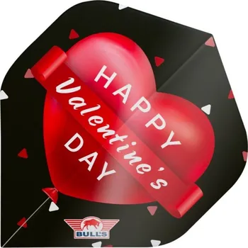 Příslušenství pro šipky Bull's NL Letky Powerflite D100 - Valentine BU-50893