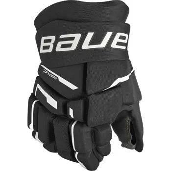 Hokejové rukavice Rukavice Bauer Supreme M3 S23 JR, Junior, černá-bílá, 11" Bauer
