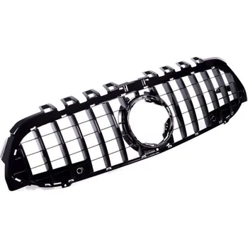 Kapota PROTEC Přední maska Mercedes W177 A-Class od 2018- PANAMERICANA černá lesklá, bez kamery