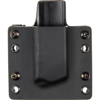 Příslušenství pro sportovní střelbu RH Holsters OWB - Glock 43X/48 - vnější kydexové pouzdro na 1 zásobník - plný sweatguard - černá/černá Umístění pouzdra: Pravý bok (levák)