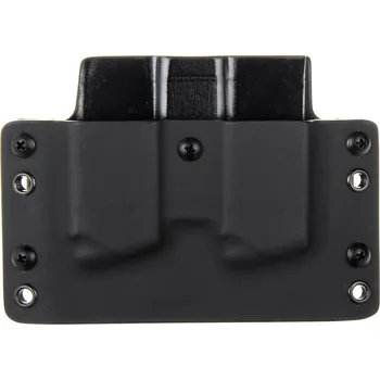 Příslušenství pro sportovní střelbu RH Holsters OWB - Springfield XD-S 3.3" .45ACP - vnější kydexové pouzdro na 2 zásobníky - plný sweatguard - černá/černá Umístění pouzdra: Pravý bok (levák)