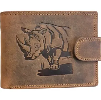 Peněženka Kožená peněženka NOSOROŽEC TAN