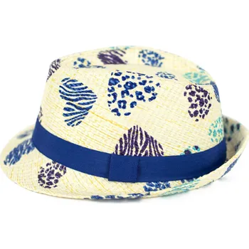 Kšiltovka Art Of Polo Dívčí klobouk Achena ecru-modrá Univerzální