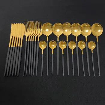 Příbor OEM Set matných příborů z nerezové oceli