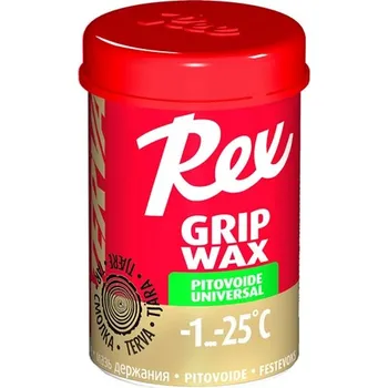 Lyžařský vosk REX 141 BASIC Univerzání vosk, dehťák, -1°C až -25°C, 45g