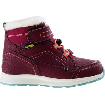Chlapecká zimní obuv Dětské Zimní boty BEJO DIBIS JR 9445-BURGUNDY/TURQ 35