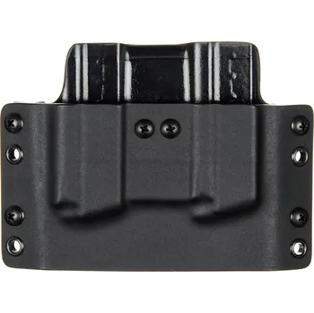 Příslušenství pro sportovní střelbu RH Holsters OWB - Springfield XD-S 3.3" 9MM - vnější kydexové pouzdro na 2 zásobníky - plný sweatguard - černá/černá Umístění pouzdra: Levý bok (pravák)