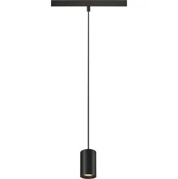 BIG WHITE (SLV) NUMINOS XS 48 V TRACK DALI, závěsné svítidlo, černé/černé, 8,7 W, 670 lm, 3000 K, CRI90, 40° 1006780