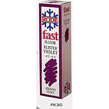 Lyžařský vosk RODE FK30 FAST KLISTER VIOLET 60g, -3°C až +1°C