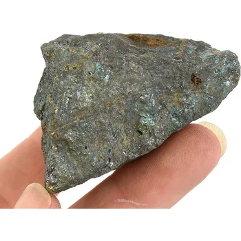 Přírodní kámen Chalkosin surový z Namibie 127g