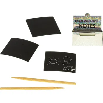 Výtvarná sada Mikro trading Kreativní sada - Škrabací papíry s perem