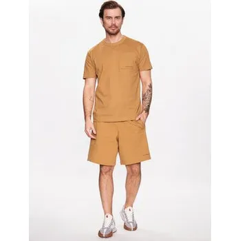 New Balance Sportovní kraťasy Athletics MS23550 Oranžová Relaxed Fit S