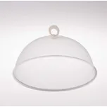 Poklop na potraviny kovový 30 cm bílý