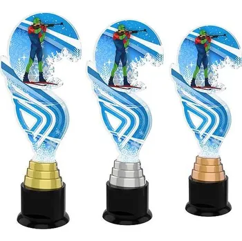 Poháry Bauer Akrylátová trofej ACTAS0008 | Biatlon