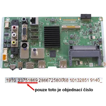 Televizor LCD modul základní deska 17MB171 / Main board 23751869 HYUNDAI HLJ24854GSMART