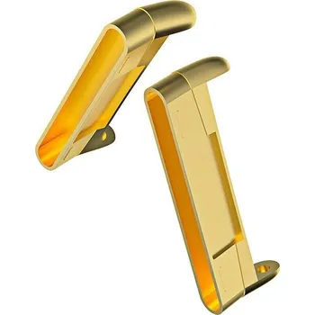 Příslušenství k chytrým hodinkám eses Konektor pro Fitbit Versa 3 a 4, Sense 1 a 2 - Zlatý, 2 kusy