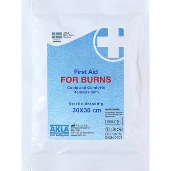 Krytí na ránu Protipopáleninové krytí 30x30cm, AKLA