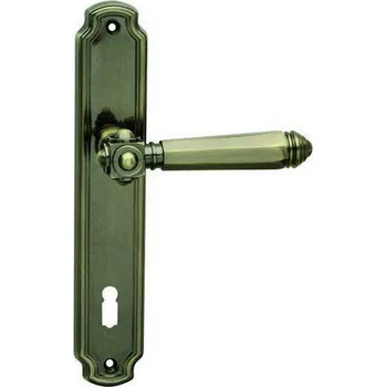 Dveřní kování Dveřní kování ke dveřím ATLANTIS bronz česaný COBRA