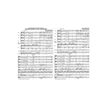 Jedlá dekorace na dort PARTITURA, VARIANTA Jedlý papír 1737