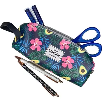 Penál Školní pouzdro BEAUTIFUL - růžová