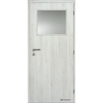 Interiérové dveře Vnitřní dveře 80 cm DOORNITE sklo 1/3 laminované